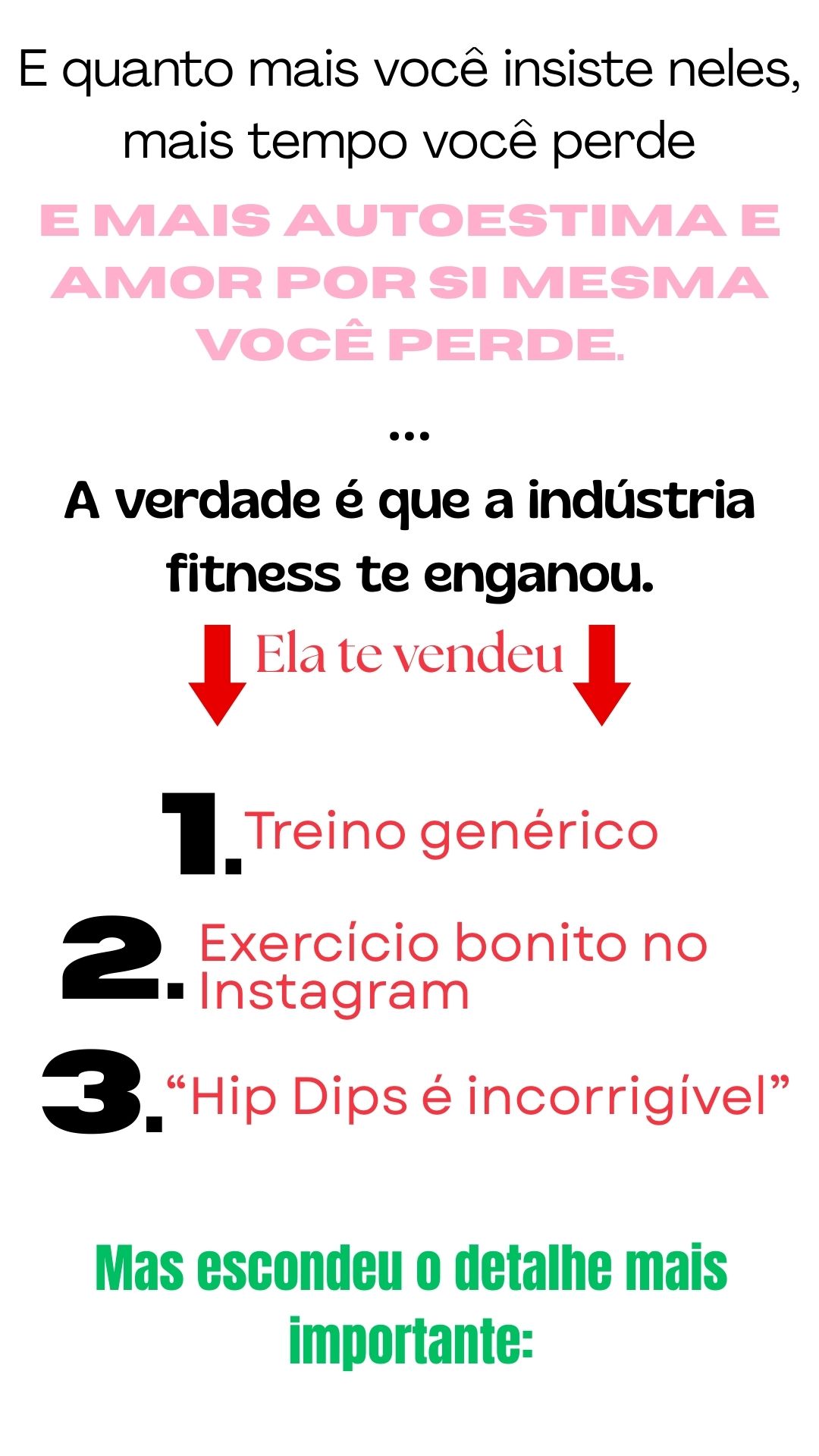 A verdade sobre a indústria fitness e os hip dips